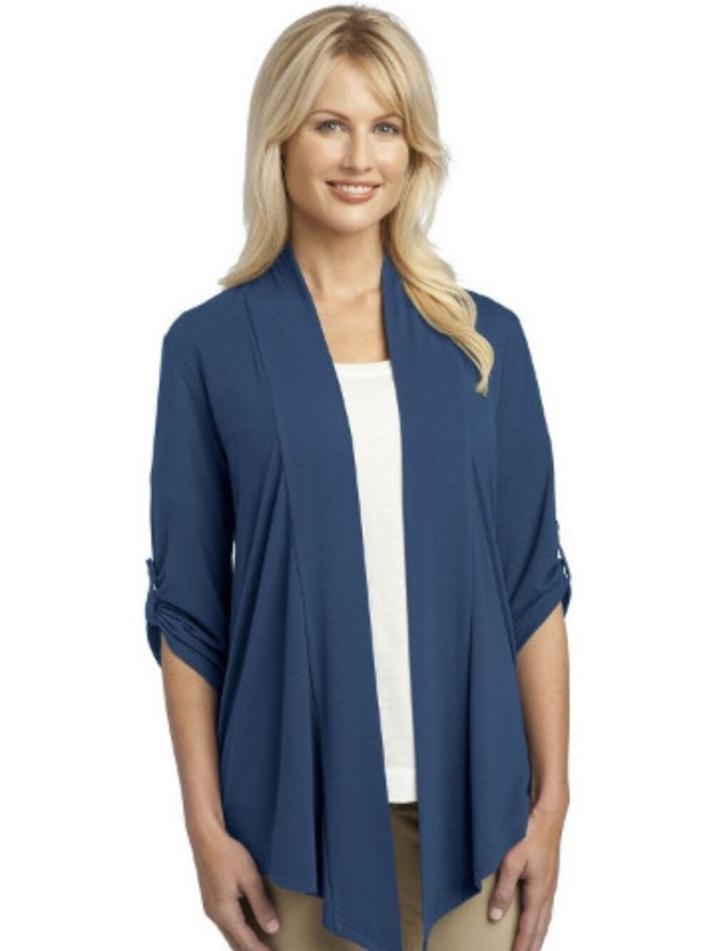 Port Authority Ladies Concept Shrug. - L543 - Moonlight Blue